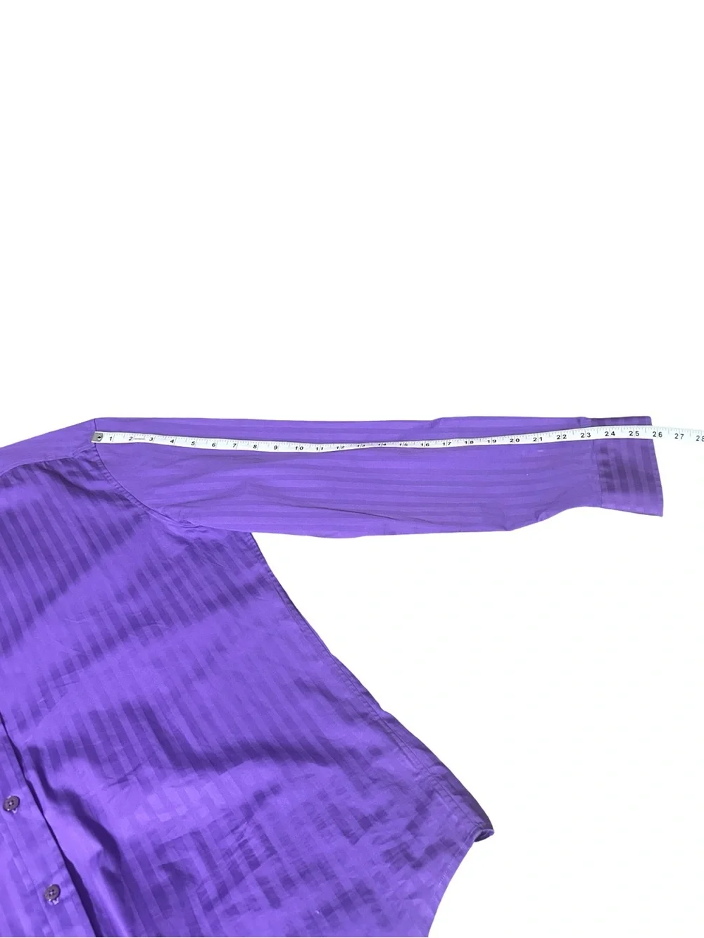Robert Graham Purple Striped
Button Down Shirt XL Tailored Fit
Cotton Stretch - Picture 7 of 10